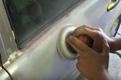 Фото подготовки автомобиля к покраске